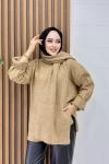 Almira Tunik Camel   Camel