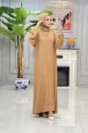 Btk hacer namaz elbisesi 6159 camel Camel