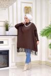 Btk Saliha Tunik 5039 Kahverengi Kahverengi